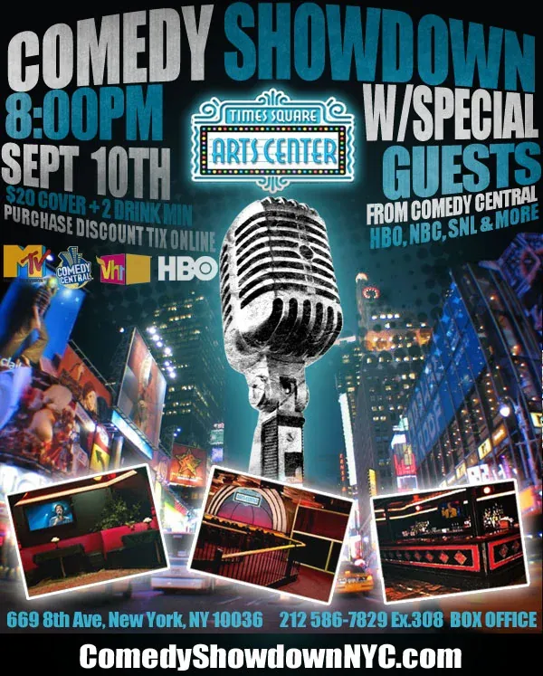 Comedy Showdown - event poster